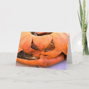 Carte Halloween heureux et tardif