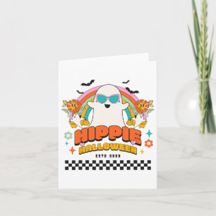 Carte Halloween hippie 2023