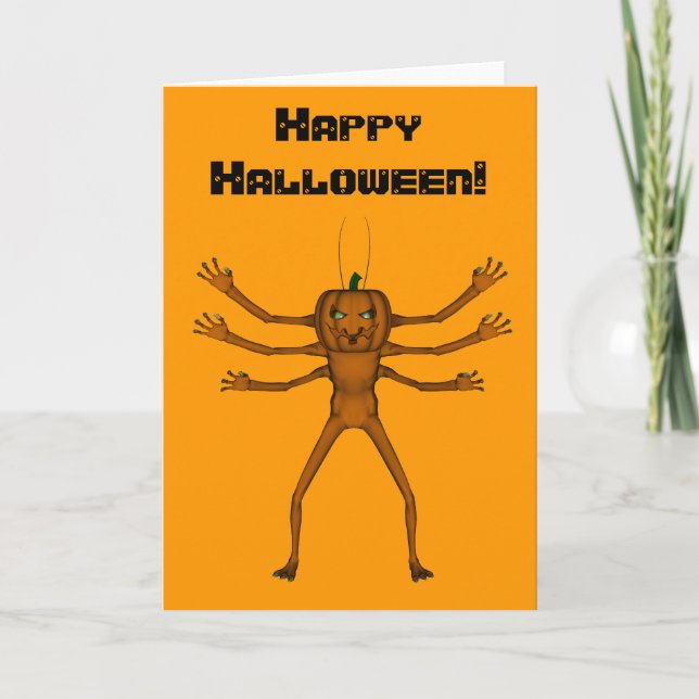 Carte Halloween Hugs (Devant)