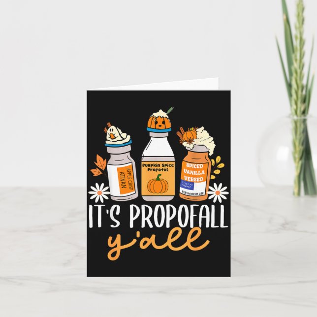 Carte Halloween Icu Nurse Its Profall Y'all Crna Icu Fal (Devant)