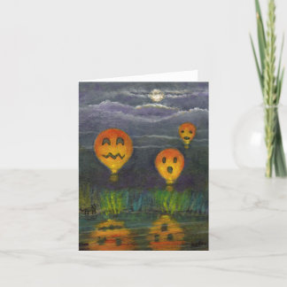 Carte Halloween Jackaloon ! Note Card Fun!