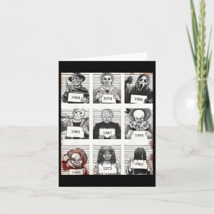 Carte Halloween légendes Déplaisantes tueur Musiques Hor