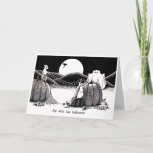 Carte Halloween : L'Halloween des souris