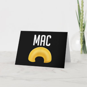 Carte Halloween Macaroni au Fromage Drôle et Assorti