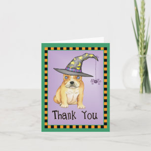 Carte Halloween Merci