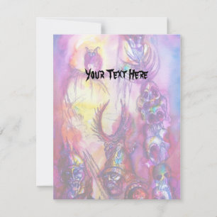 Carte HALLOWEEN MONSTERS / ORK WAR Imaginaire