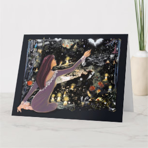 Carte Halloween mystique