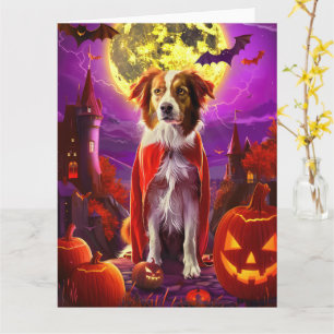 Carte Halloween Nouvelle-Écosse Duck Toller Vampire Citr