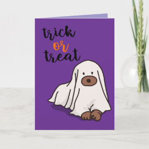 Carte Halloween Personnalisé Whimsical Funny moderne vio