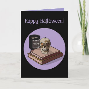 Carte Halloween Personnalisé Whimsical Funny moderne vio