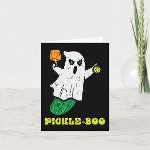 Carte Halloween Pickleball Pickleball Boo Ghost Costume
