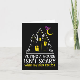 Carte Halloween Realtor Acheter Maison N'Est Pas Scary C