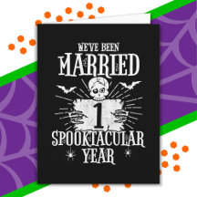 Halloween Spooktacular 1er Anniversaire de Mariage