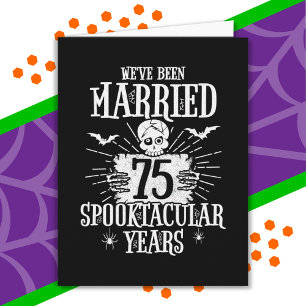 Carte Halloween Spooktacular 75ème anniversaire de Maria