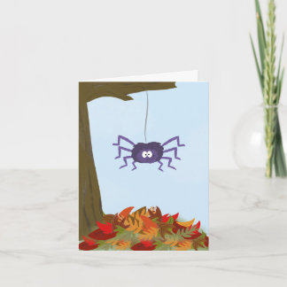 Carte Halloween Sweet Spider