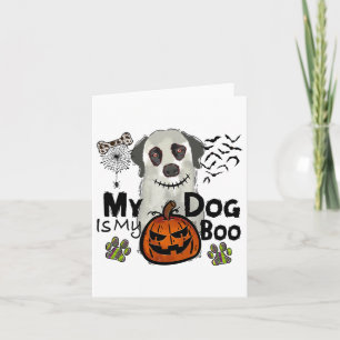 Carte Halloween Thanksgiving Chute Mon Chien Est Mon Bow