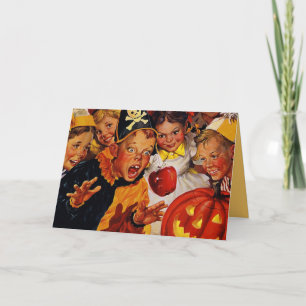 Carte Halloween traditionnel