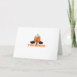 Carte Halloween Trumpkin