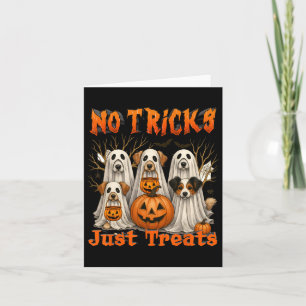 Carte Halloween Vibes Saison Éffrayante Chien Maman Pas