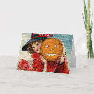 Carte Halloween vintage