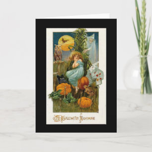Carte Halloween vintage