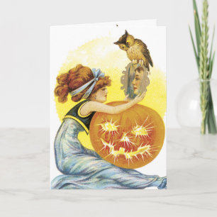Carte Halloween vintage