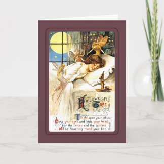Carte Halloween vintage
