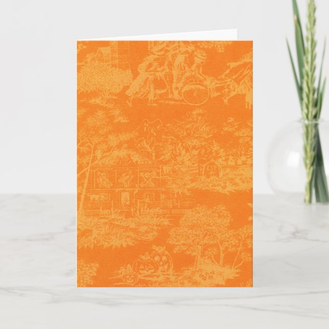 Carte Halloween vintage (Devant)