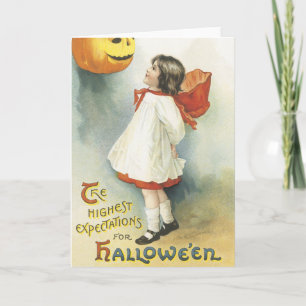 Carte Halloween vintage