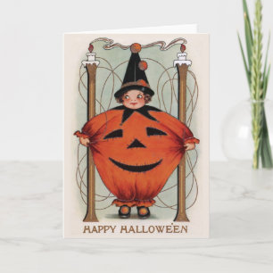Carte Halloween vintage