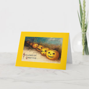 Carte Halloween vintage