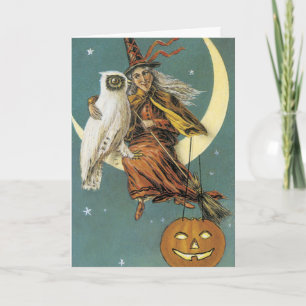 Carte Halloween vintage