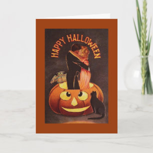 Carte Halloween vintage