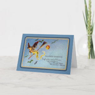 Carte Halloween vintage
