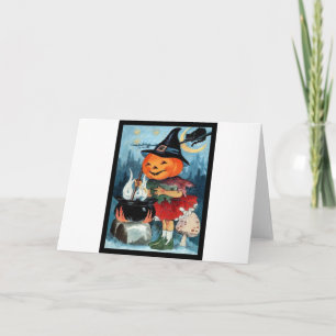Carte Halloween vintage