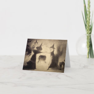 Carte Halloween vintage