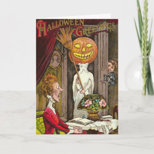 Carte Halloween vintage - Ne me fais pas peur !,