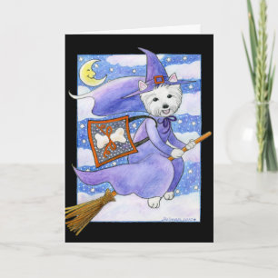 Carte Halloween Westie