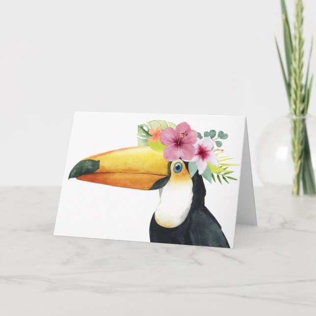 Carte Halo tropical - Toucan (Devant)