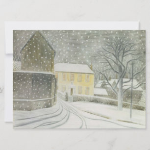 Carte Halstead Road dans la neige (par Eric Ravilious)