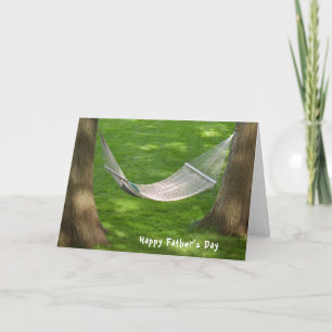 Carte Hamac pour la fête des pères