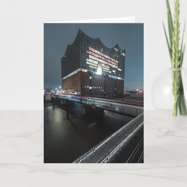 Carte Hambourg Allemagne (Devant)