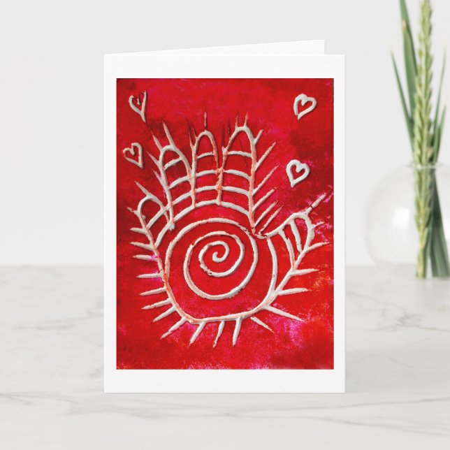 Carte Hamsa/main curative/main de Fatima (Devant)