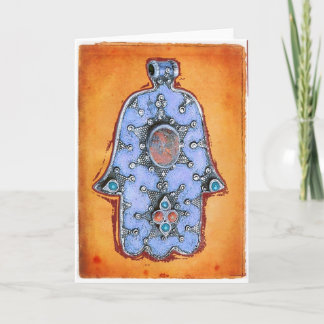 Carte Hamsa vintage