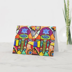 Carte Hamsa vintage Tapastry