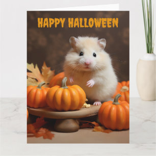 Carte Hamster Halloween