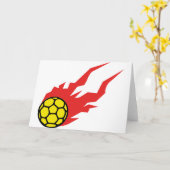 Carte Handball (Yellow Flower)