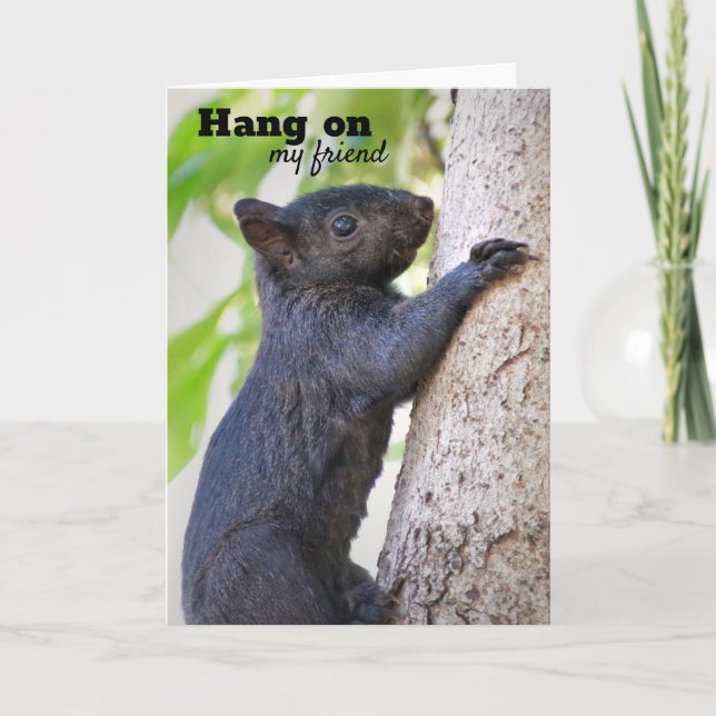 Carte Hang On Card of Encouragement (Devant)