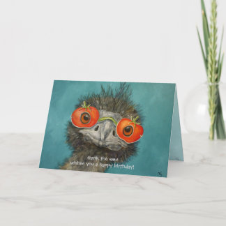 Carte Hank emu vous souhaite un joyeux anniversaire !