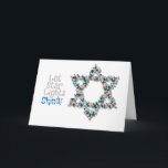 Carte Hanoukka de Noël<br><div class="desc">Cette carte vient de www.OurJewishCommunity.org qui mélange le judaïsme,  l'humanisme et la technologie.  Consultez notre congrégation en ligne.  Des cartes électroniques y sont également disponibles.</div>